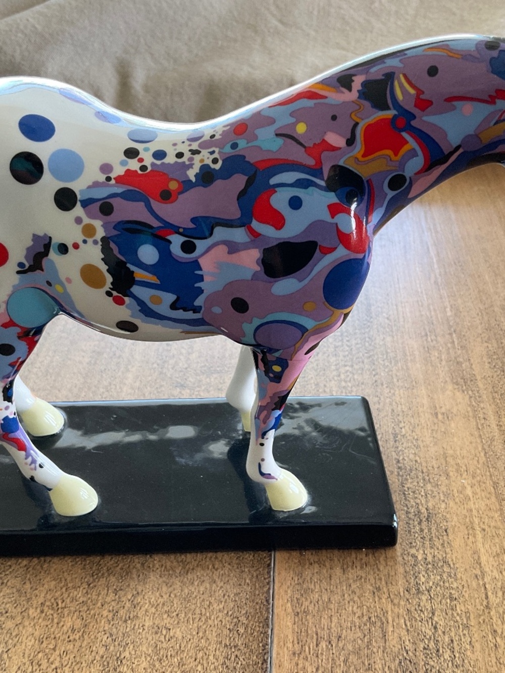 Porcelain Appaloosa pony